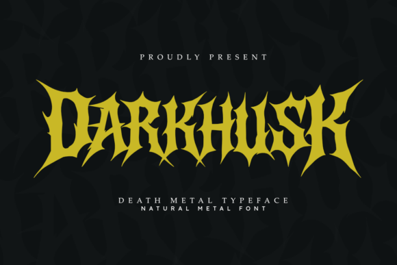 Darkhusk Font Review: Raw Blackletter for Bold Branding