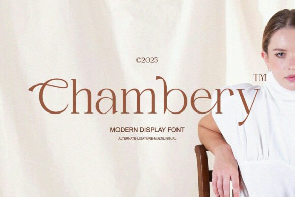 Designing Elegant Editorial Layouts with Chambery Typeface