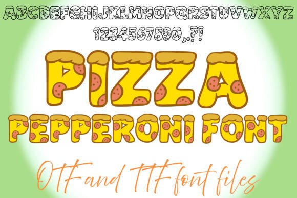 Designing Fun Brand Identities with Pizza Pepperoni Font