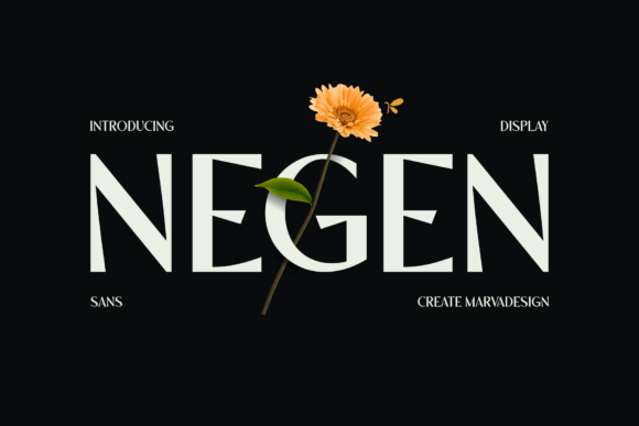 Designing Modern Brand Identities with Negen Typeface