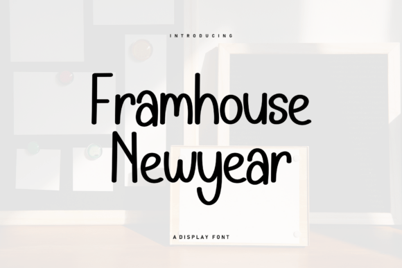 Designing Warm Brands with Framhouse Newyear Typeface