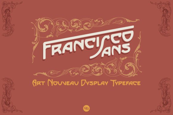 Francisco Sans: The Art Nouveau Display Font for Makers