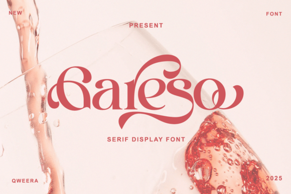 Gareso Font: Bold Serif Style for Crafters