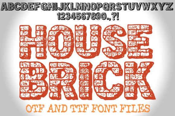 House Brick Font: Build a Strong Brand Identity