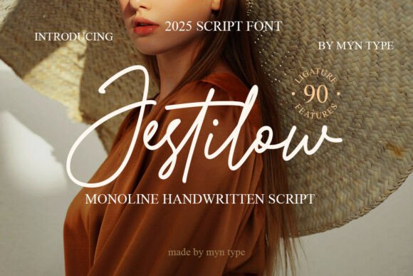 Jestilow: The Monoline Script Font for Modern Web Design
