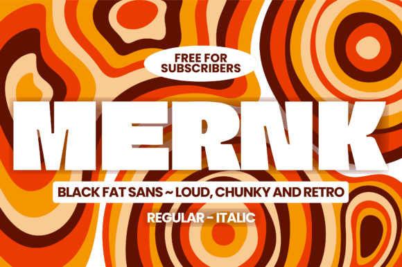 Mernk Font for Bold Design