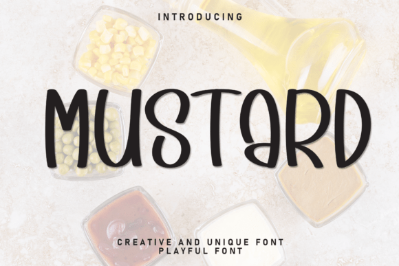 Mustard: A Whimsical Script Handwritten Font for Editorial Design