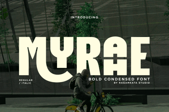 Myrahe: The Bold Sans Serif Font for Modern Makers