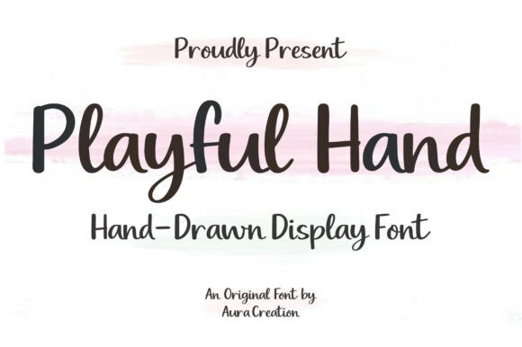 Playful Hand: A Friendly Typeface for Modern Web Design