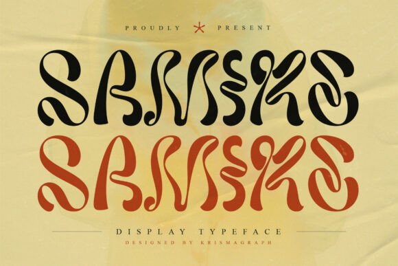 Samire: A Bold Decorative Font for Small Business Branding