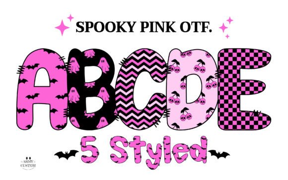 Spookypink Bats: The Ultimate Kawaii Halloween Font Guide