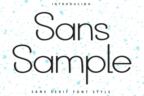 Using Sans Sample for Modern Brand Identity Projects