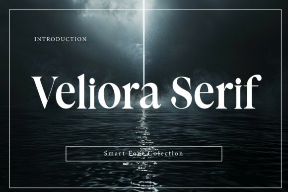 Veliora: A Modern Serif Typeface for Campaign Design